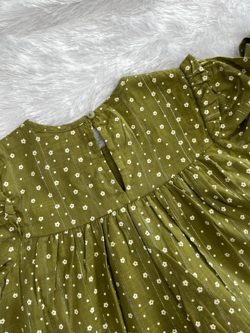 GIRLS COTTON FROCK-1395