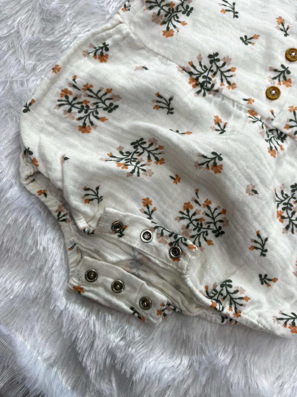 FLORAL ONESIE