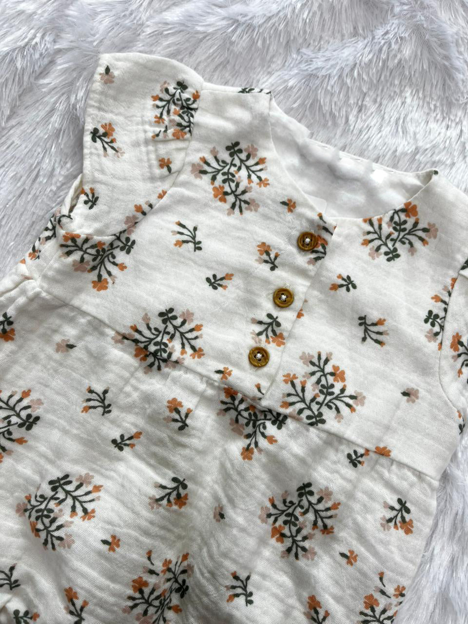 FLORAL ONESIE