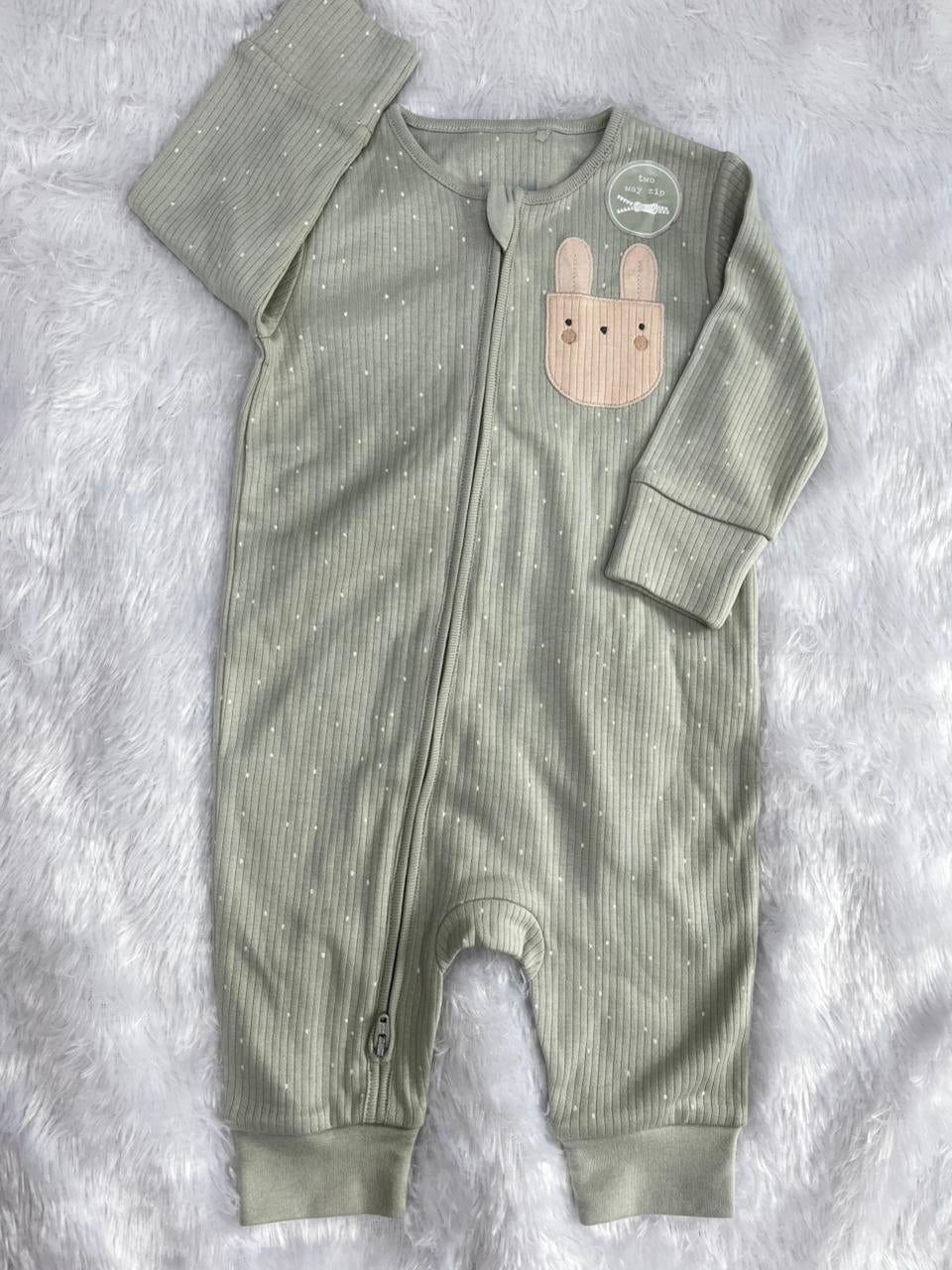 PASTEL GREEN ROMPER-307