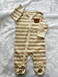 STRIPED BEIGE TEDDY