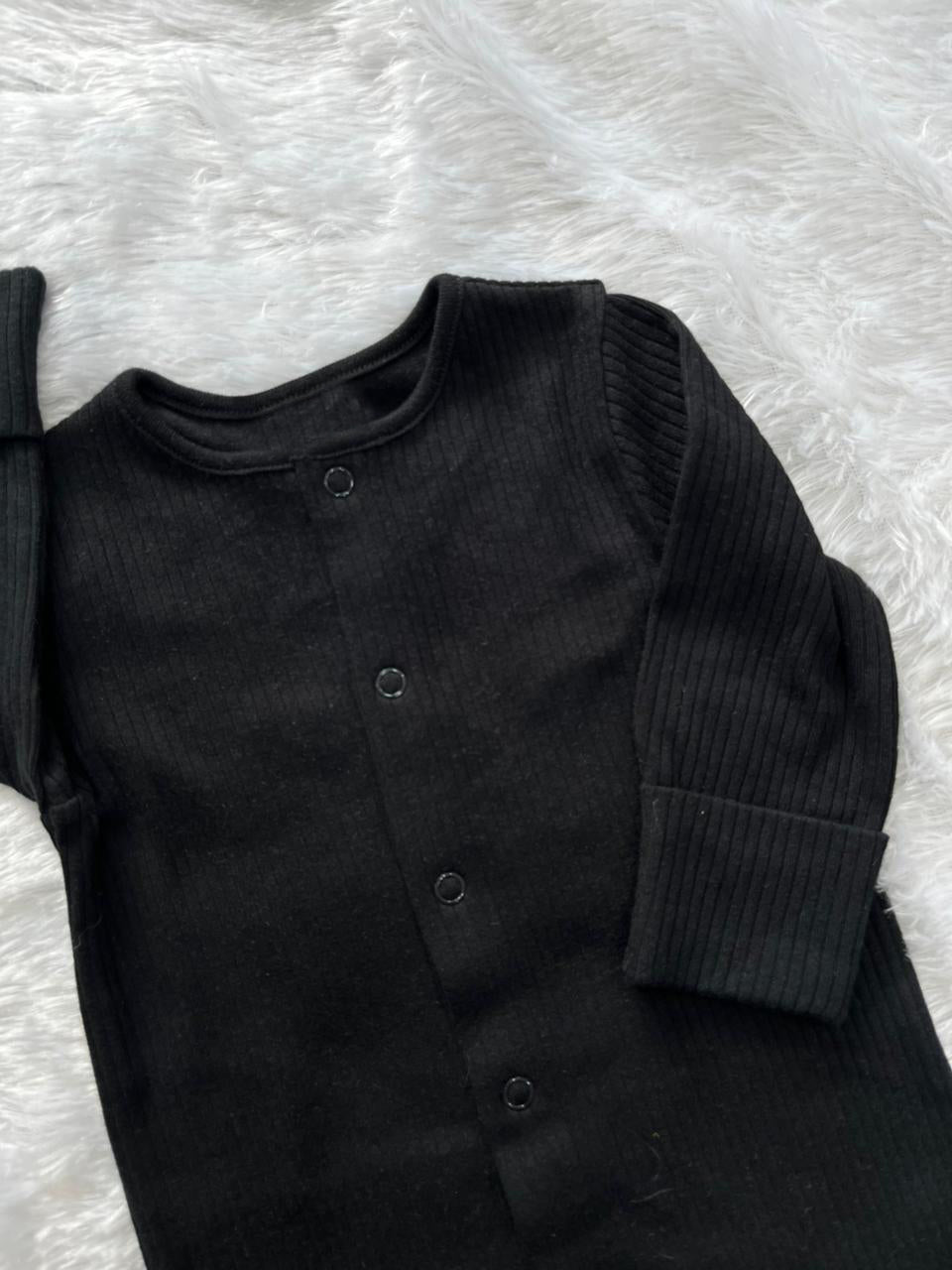 PURE BLACK ROMPER
