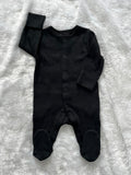 PURE BLACK ROMPER