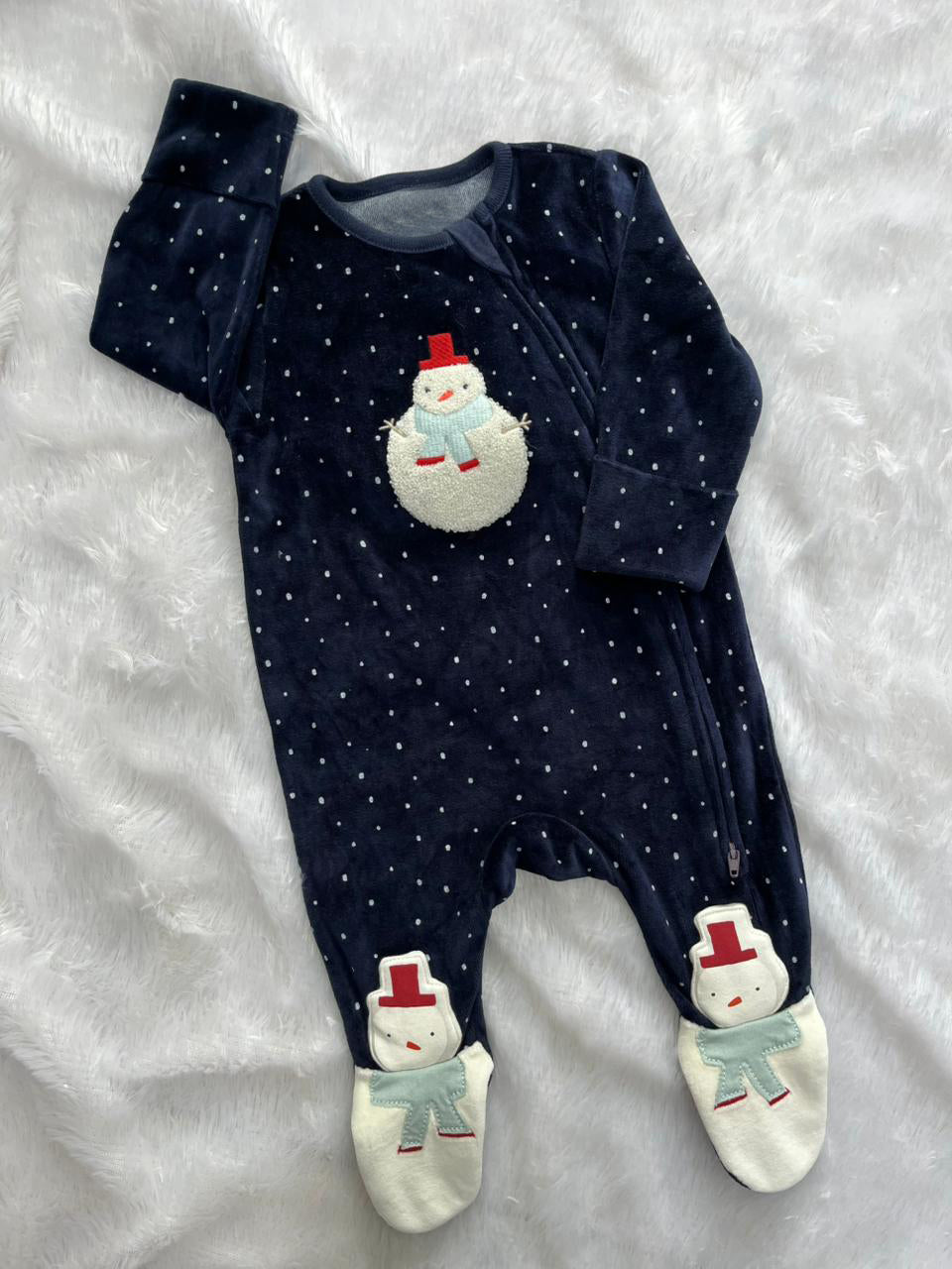 Cute Velvet Romper