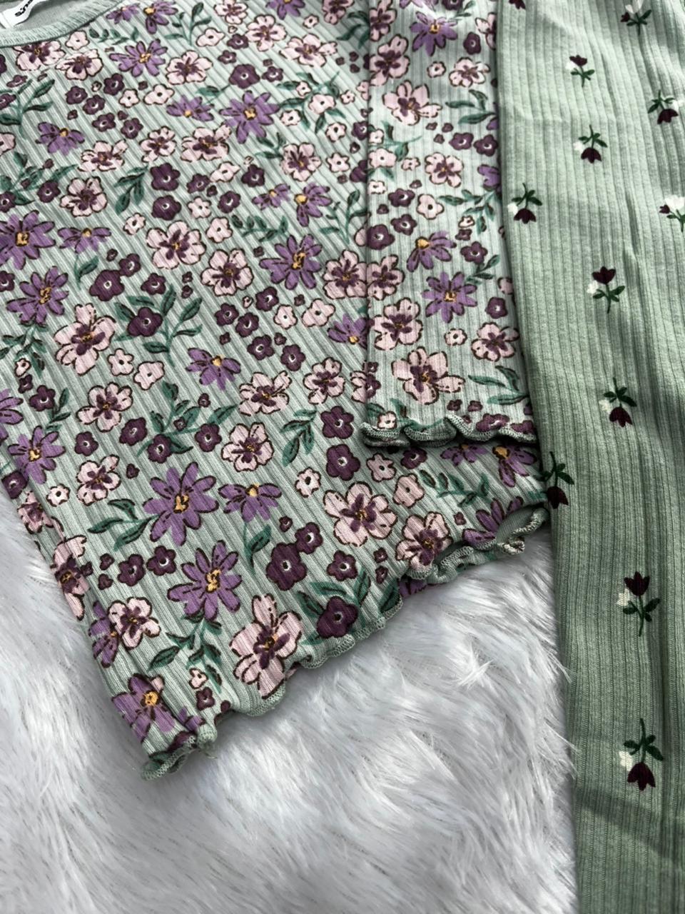 Floral co-ord set-501