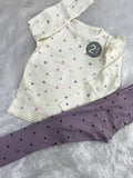 WHITE LAVENDER POLKA-505