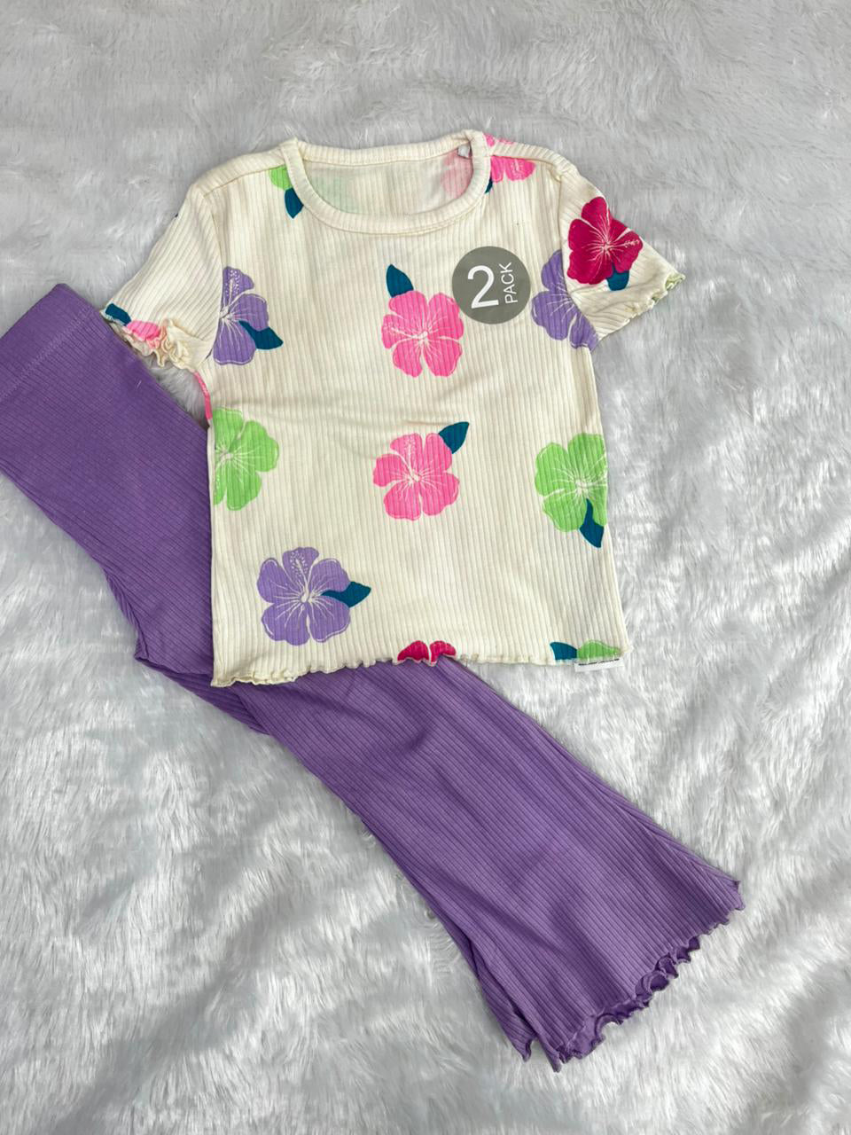 WHITE LAVENDER CO ORD-508