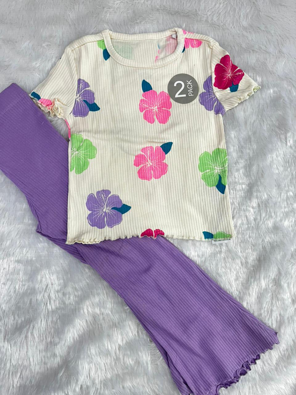 WHITE LAVENDER CO ORD-508