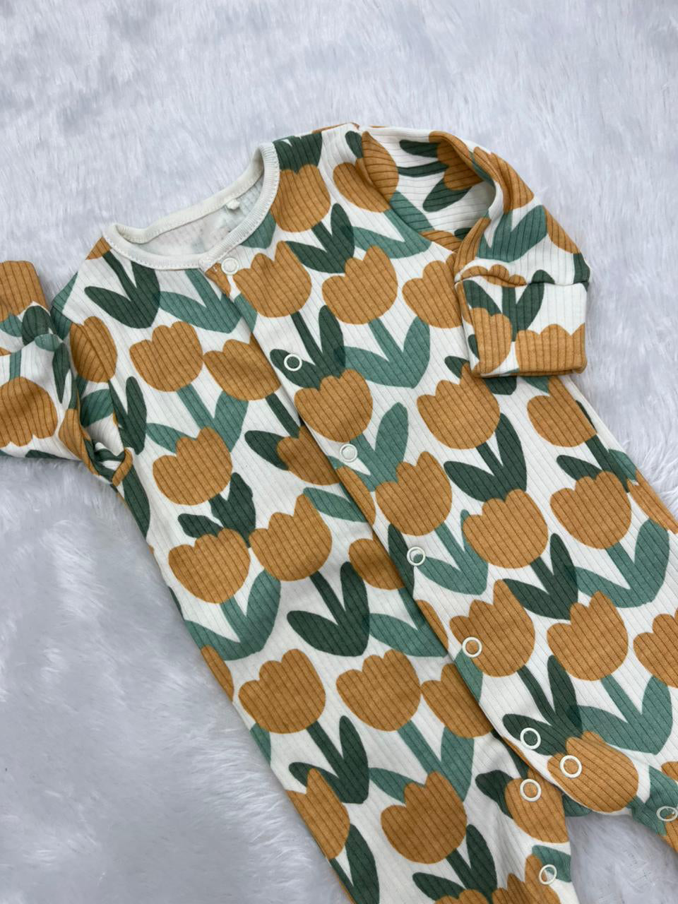 YELLOW TULIP ROMPER