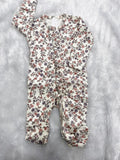 NEWBORN FLORAL ROMPER