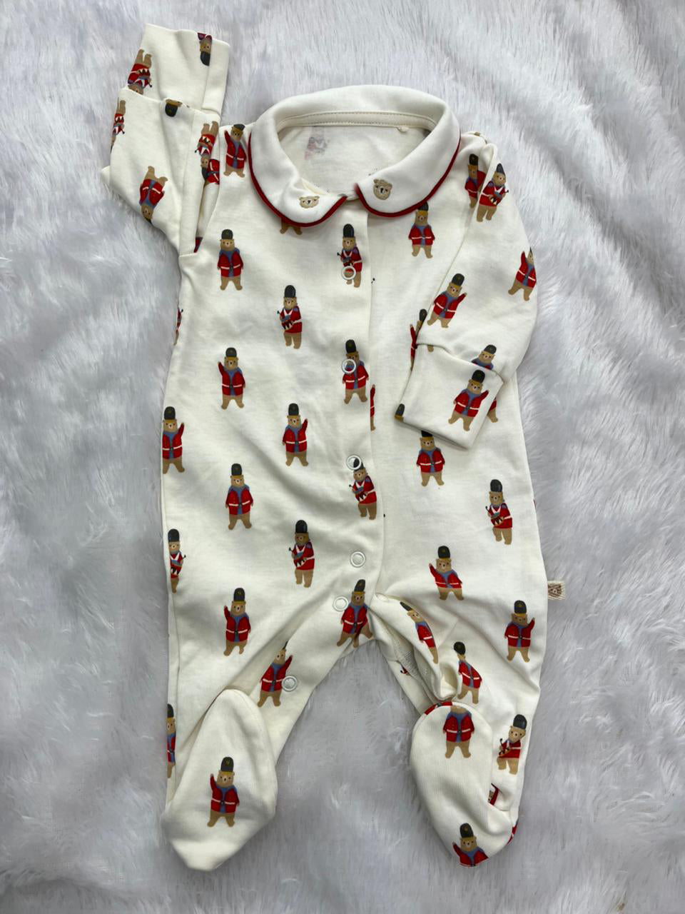 CUTE COLLERED ROMPER