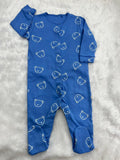 BLUE TEDDY ROMPER