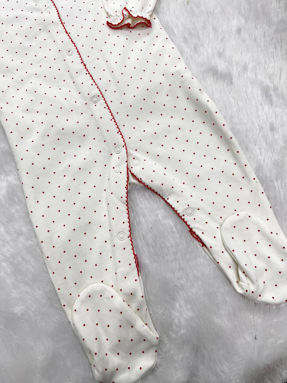 CUTE CROSSIANT-ROMPER