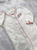 CUTE CROSSIANT-ROMPER