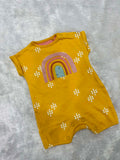 CUTE RAINBOW DUNGAREE