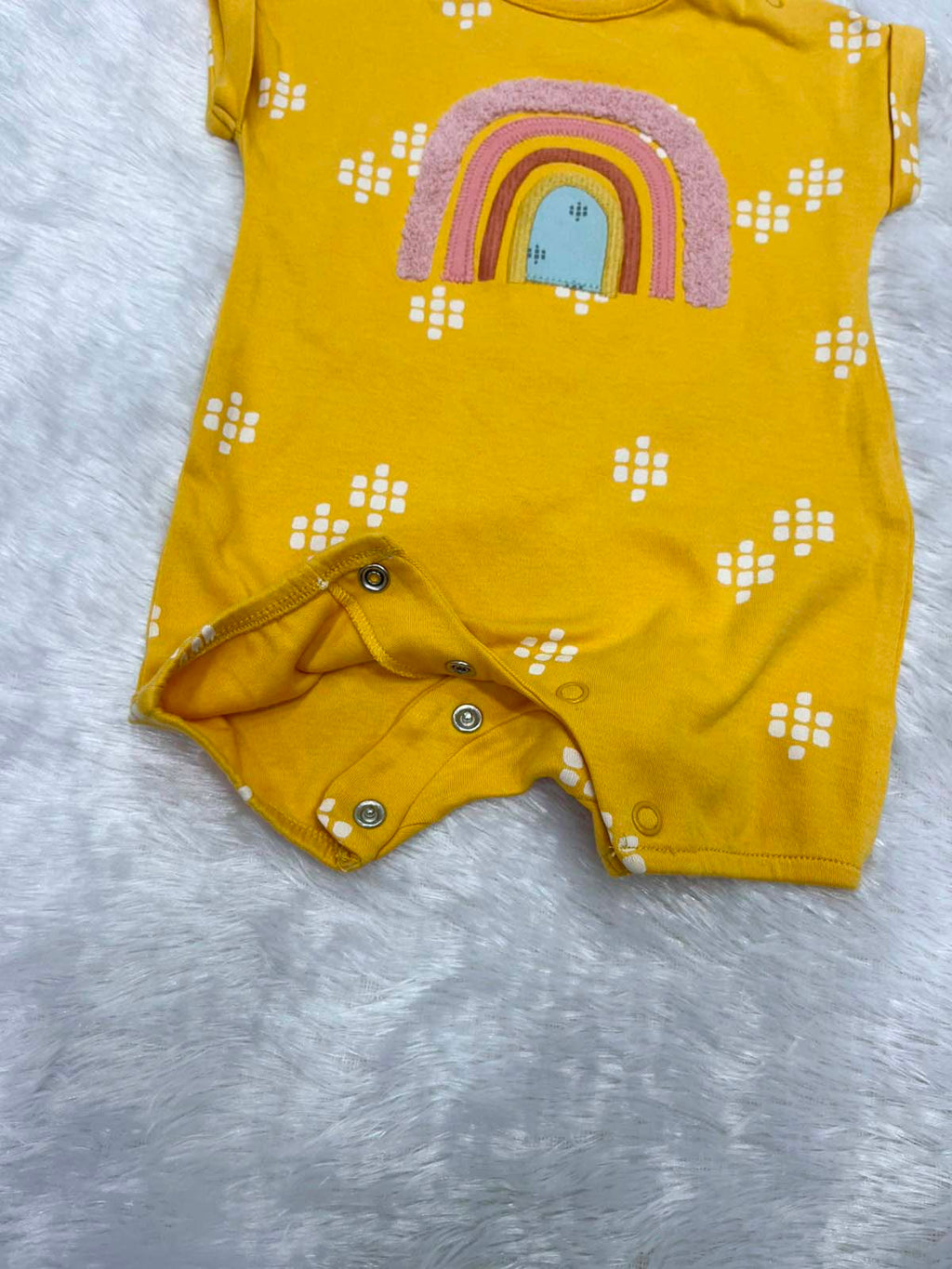 CUTE RAINBOW DUNGAREE