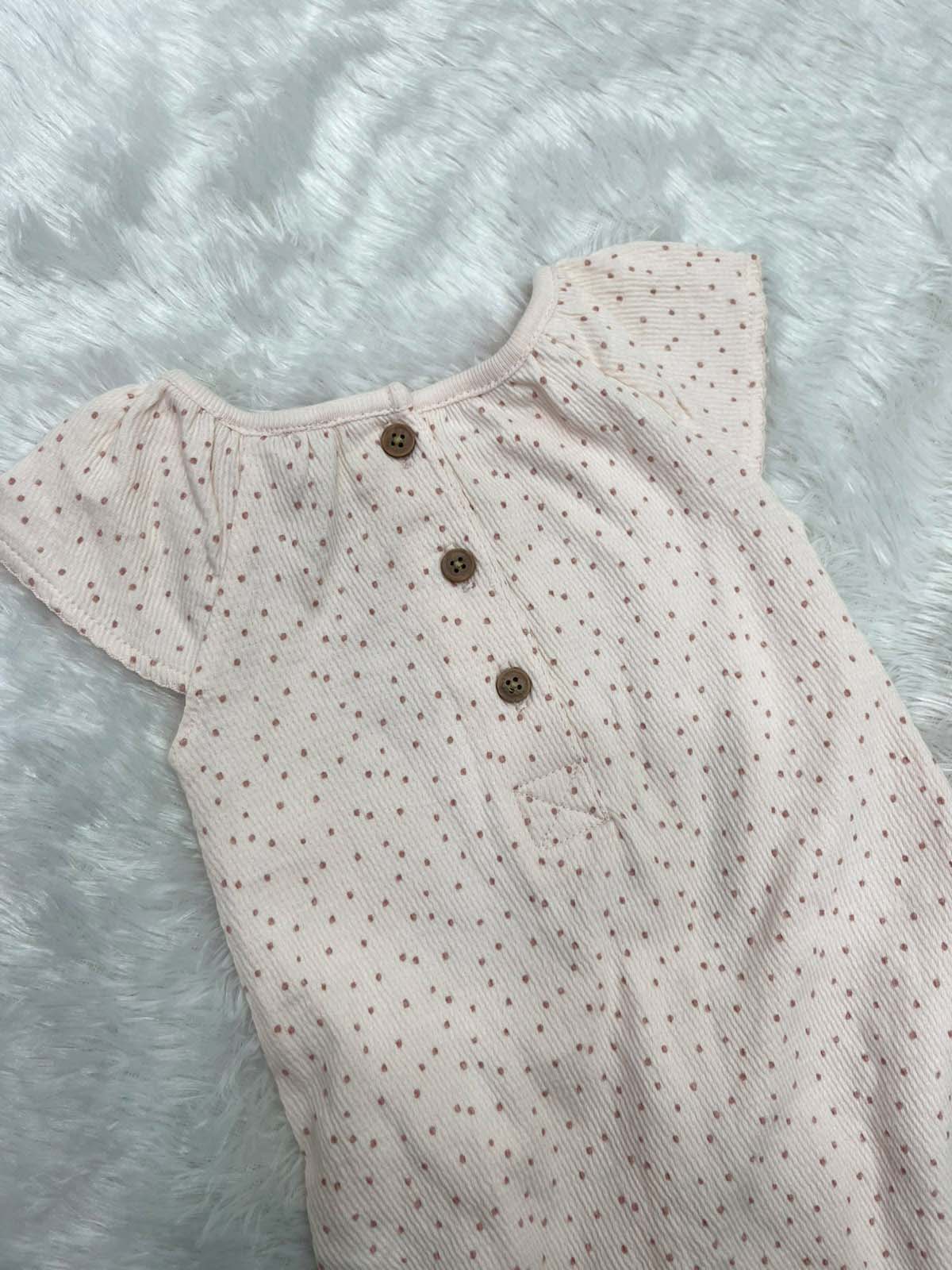 PINK BUNNY DUNGAREE