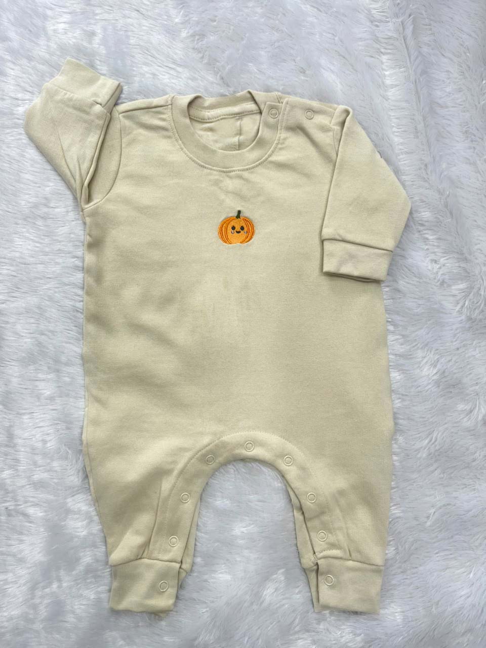 BEIGE LOOPNET ROMPER