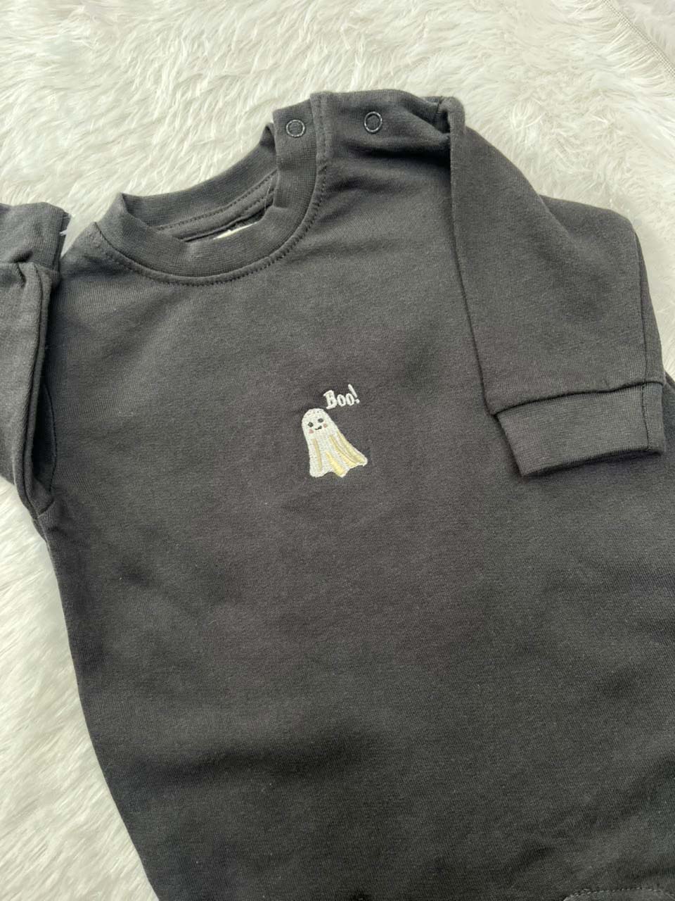 BLACK LOOPNET ROMPER