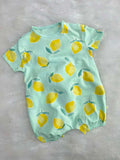 TANGY LEMON-HALF JUMPSUIT
