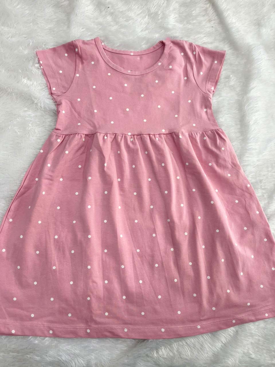 PINK POLKA FROCK