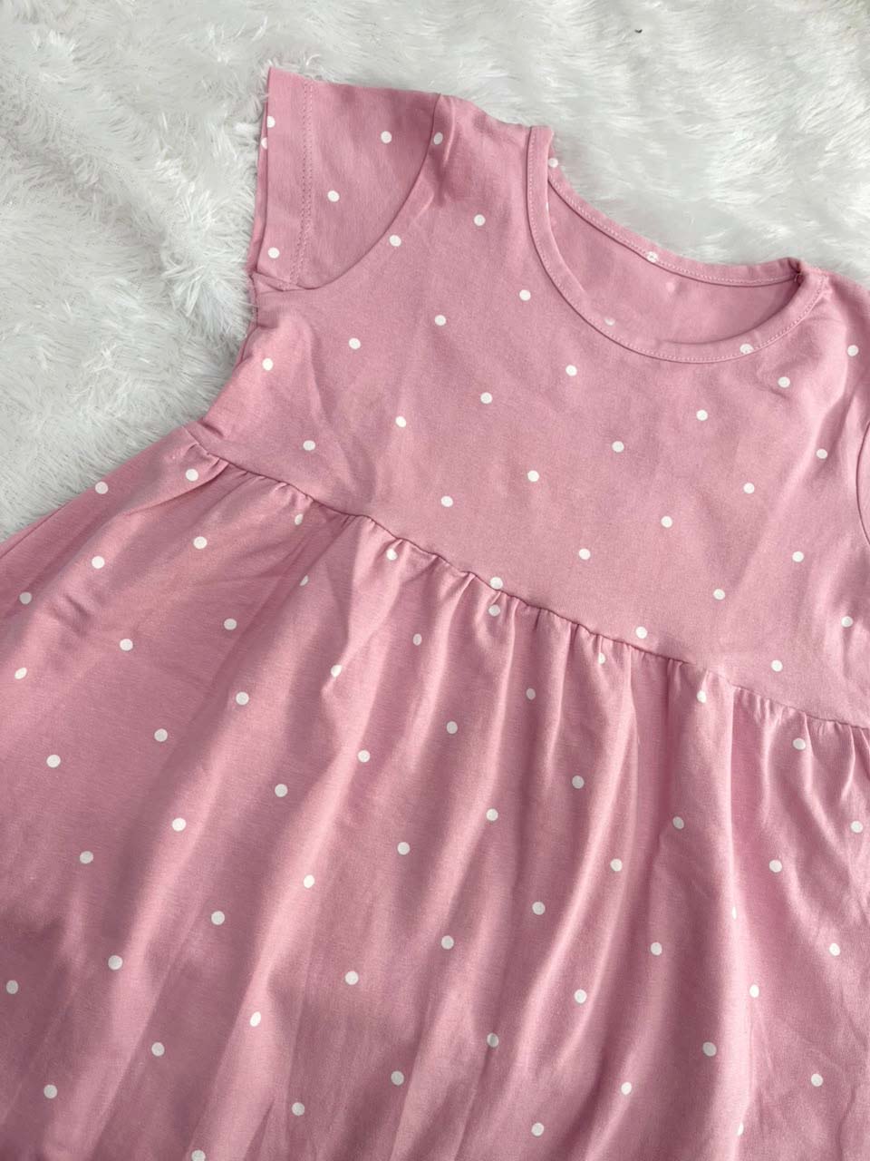 PINK POLKA FROCK