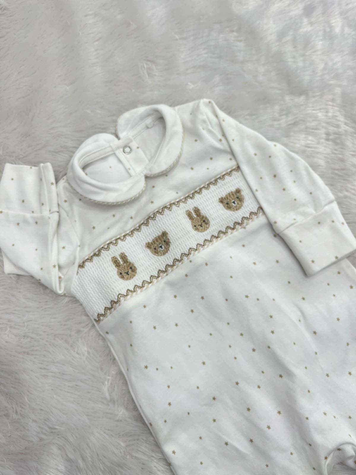 HAPPY BUNNY ROMPER