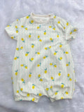 TANGY LEMON HALF JUMPSUIT