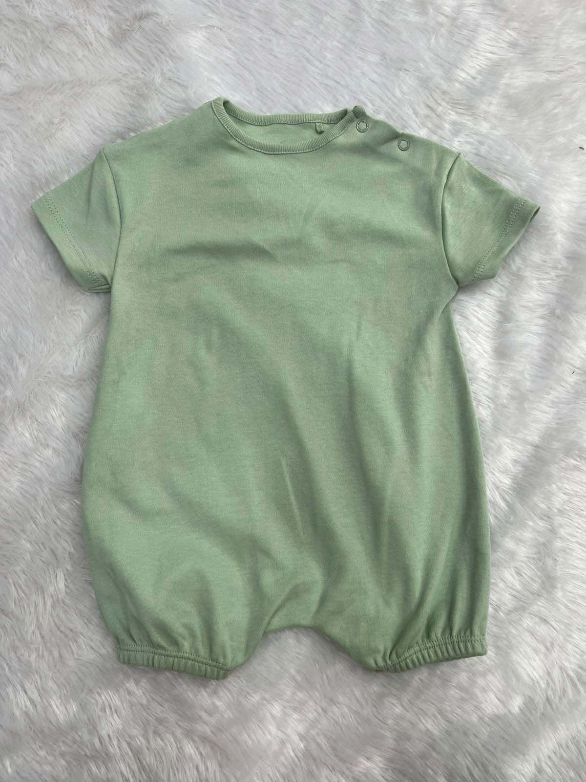 PASTEL GREEN HALF JUMPSUIT