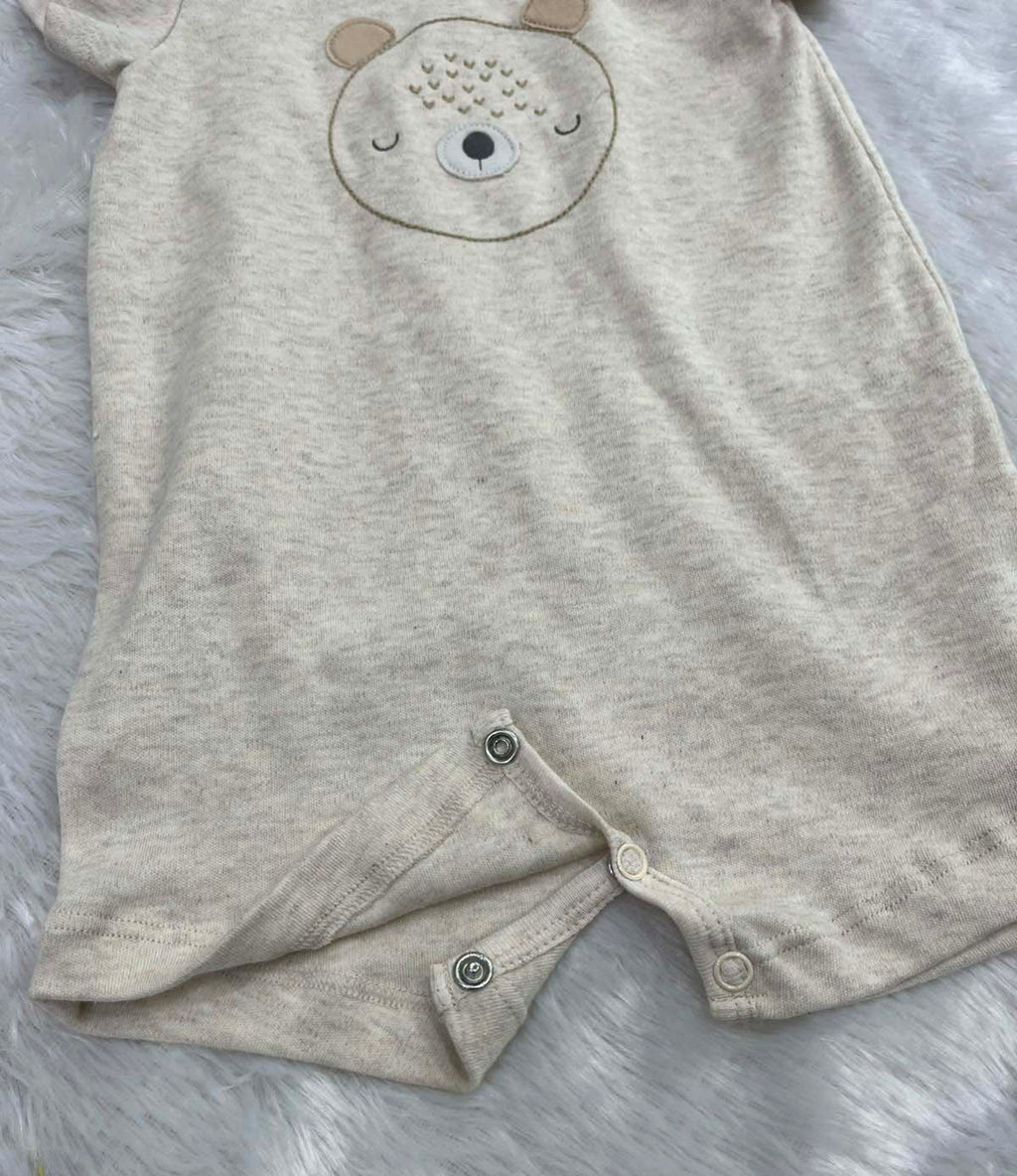 Cute teddy half romper