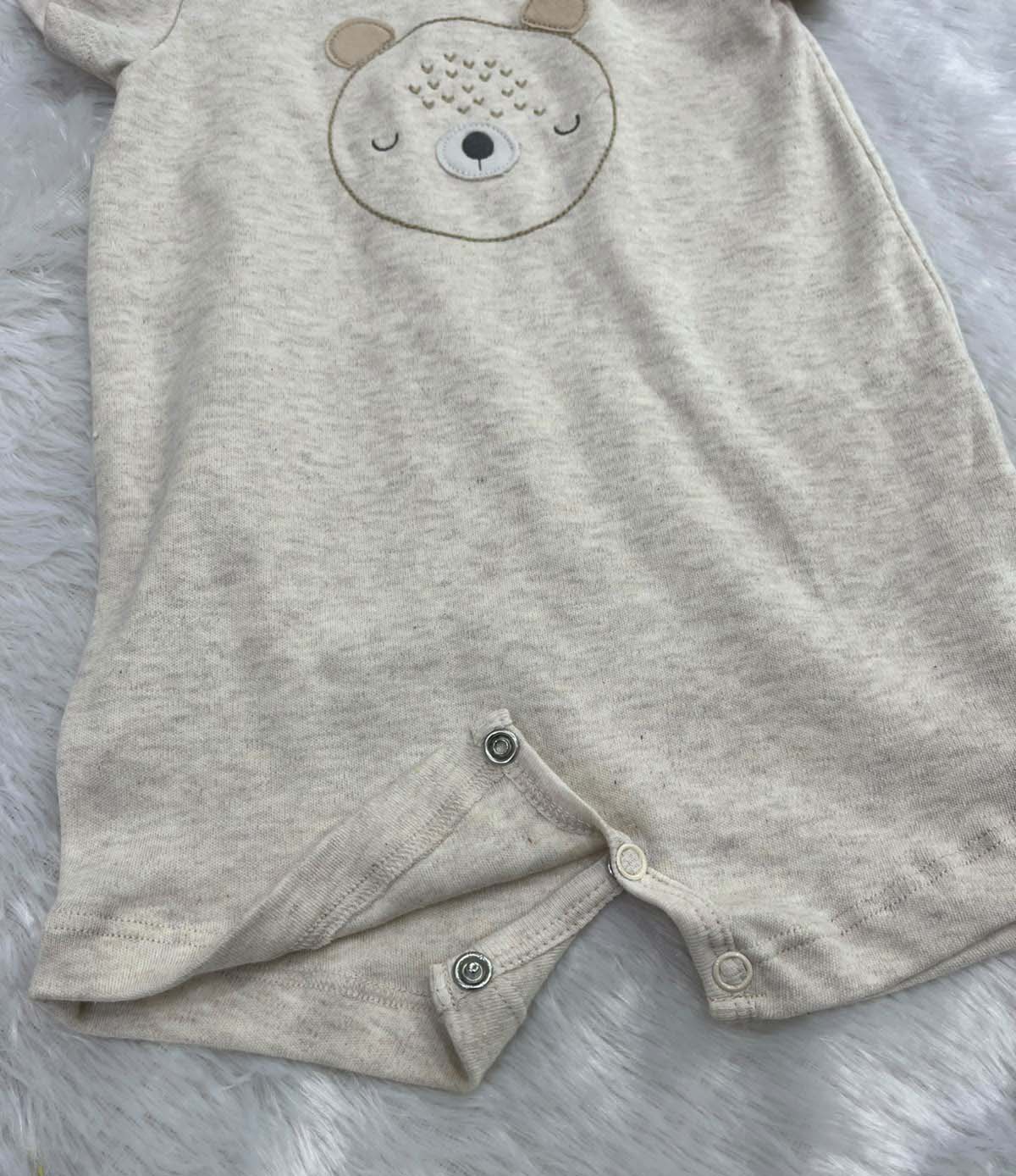 Cute teddy half romper