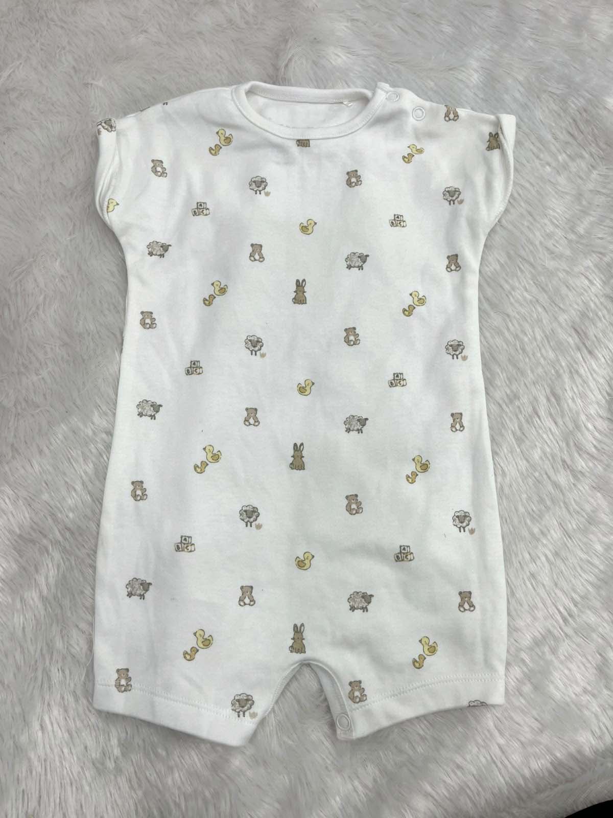 Yellow duck half jumpsuit