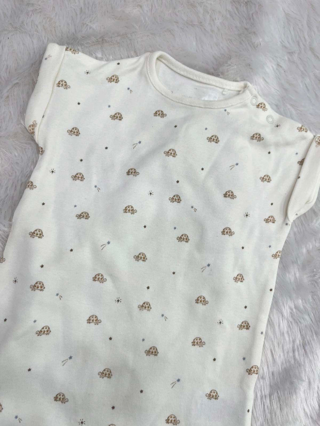 CUTE TORTOISE HALF JUMPSUIT