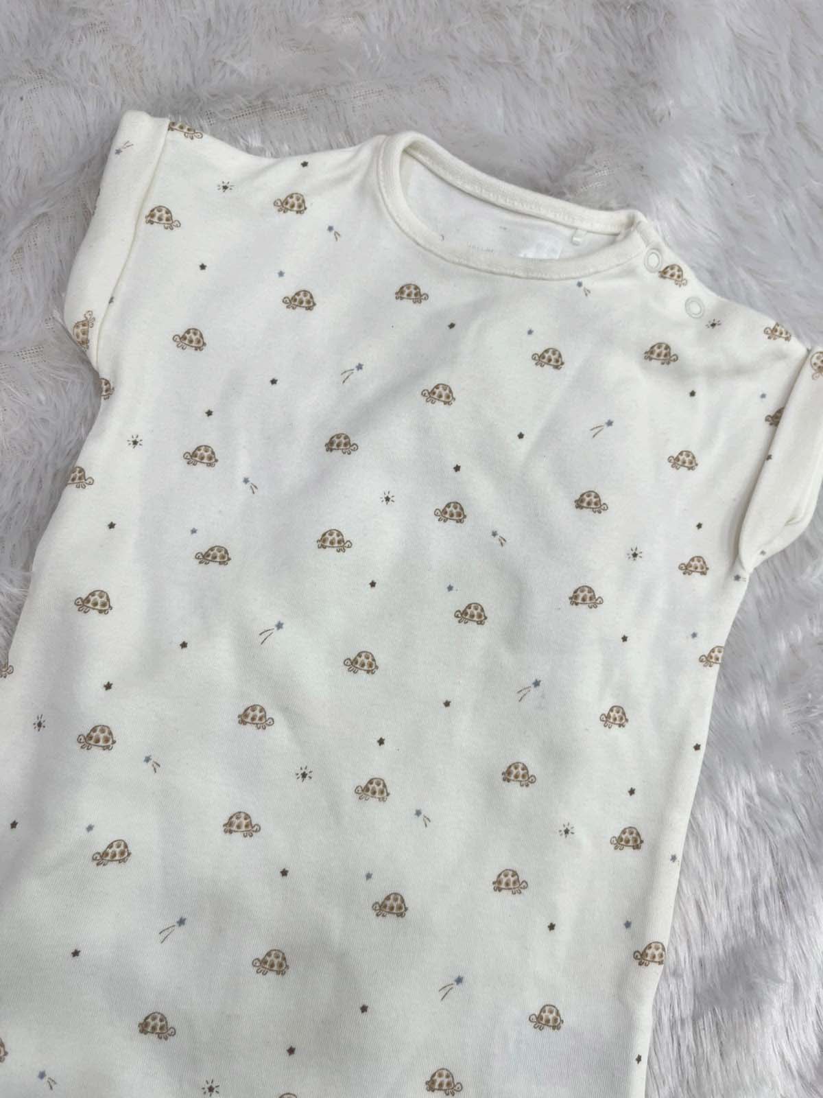 CUTE TORTOISE HALF JUMPSUIT