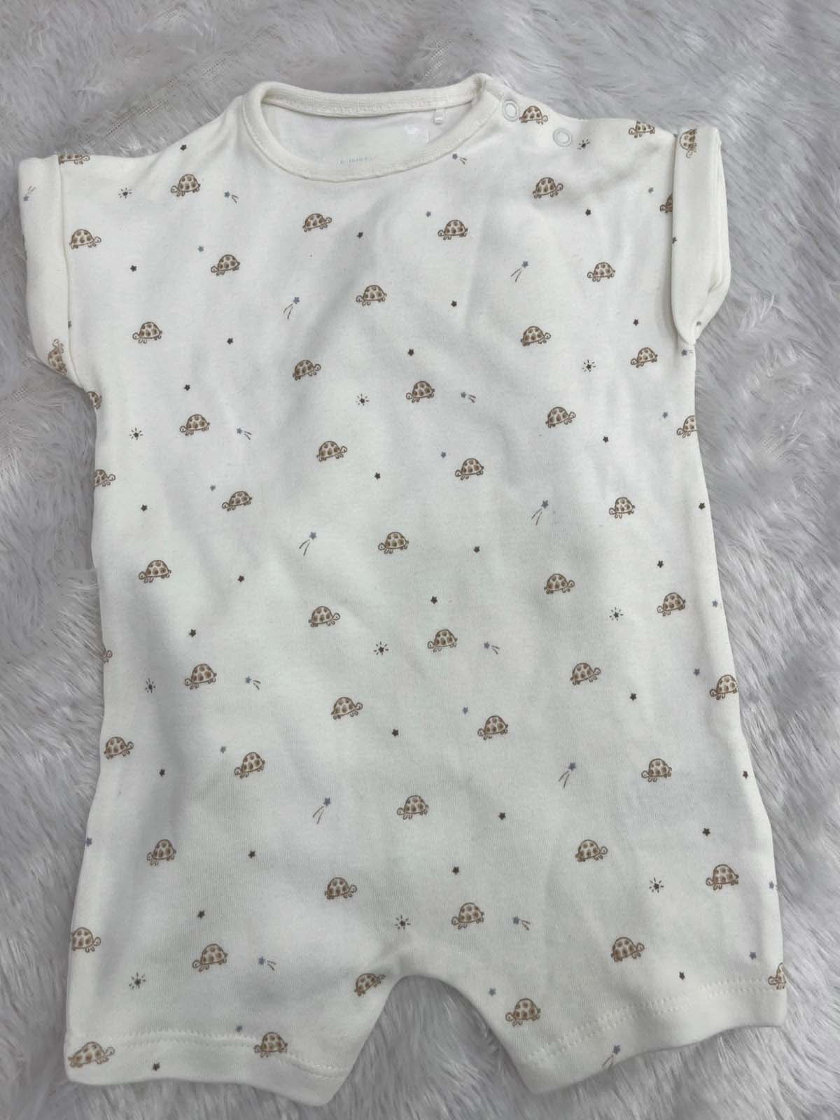CUTE TORTOISE HALF JUMPSUIT