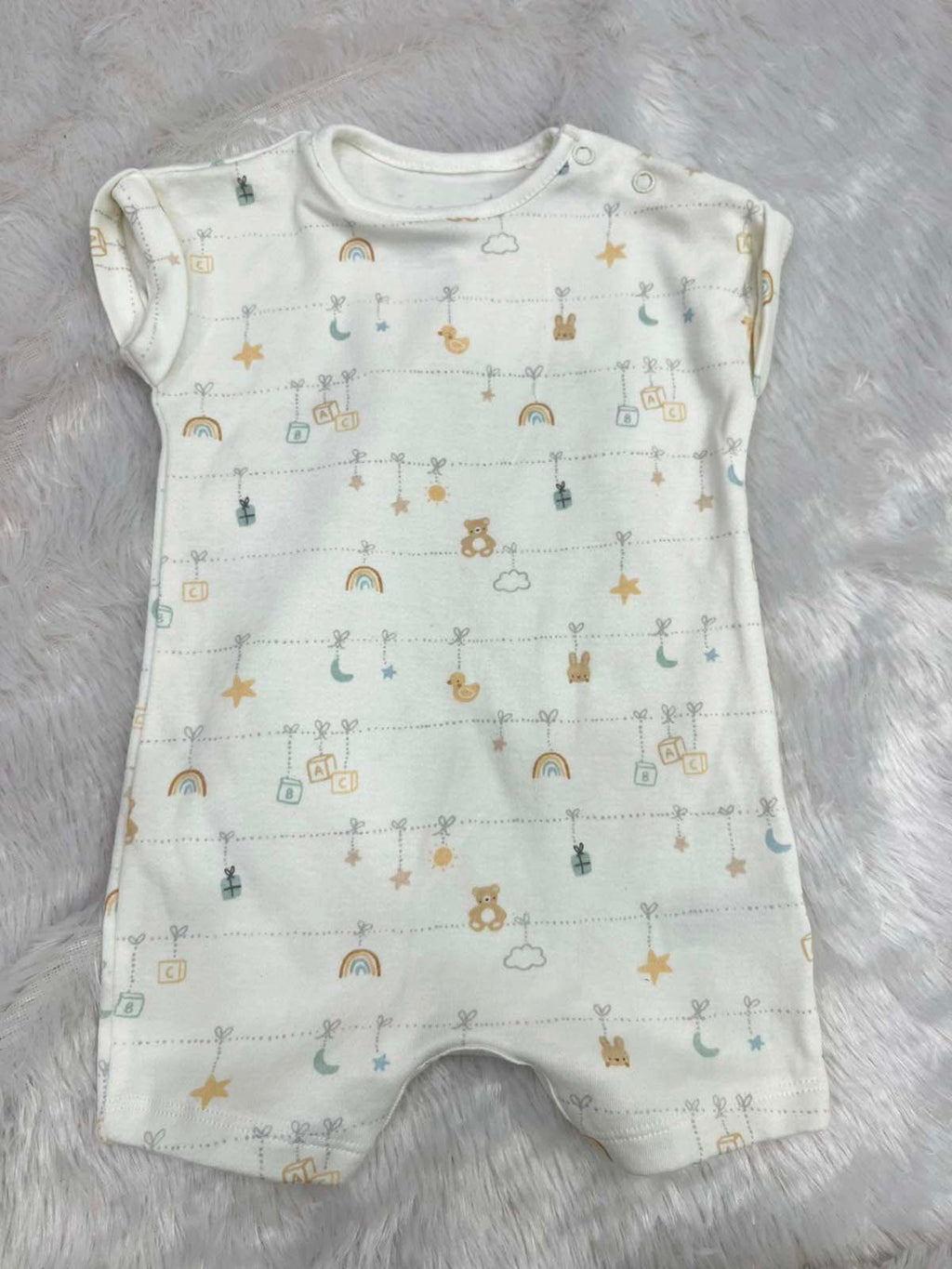 RAINBOW HALF JUMPSUIT