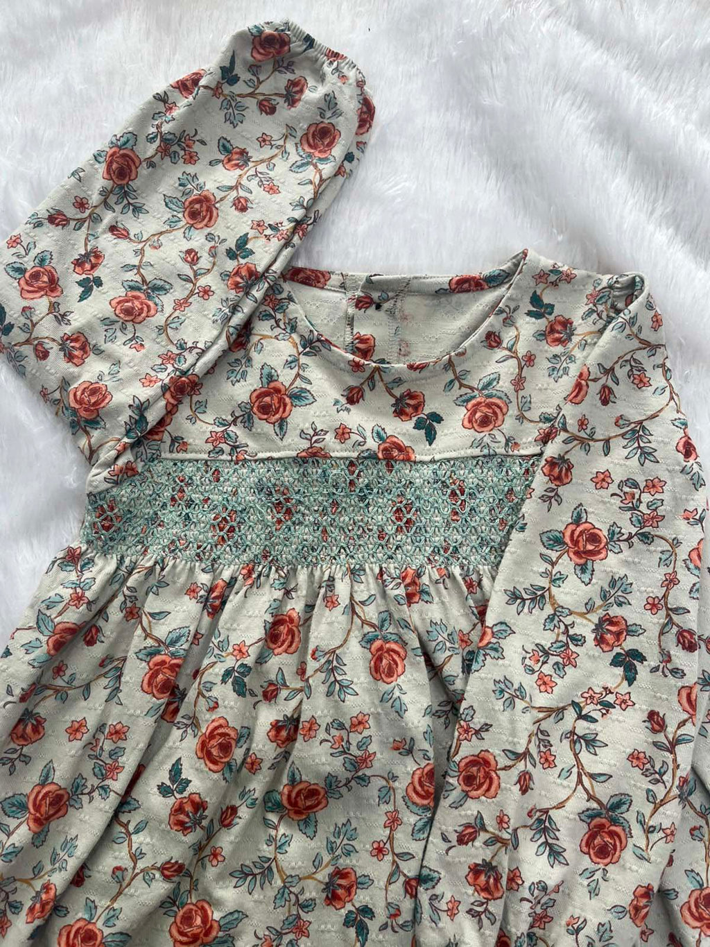 Floral princess-frock