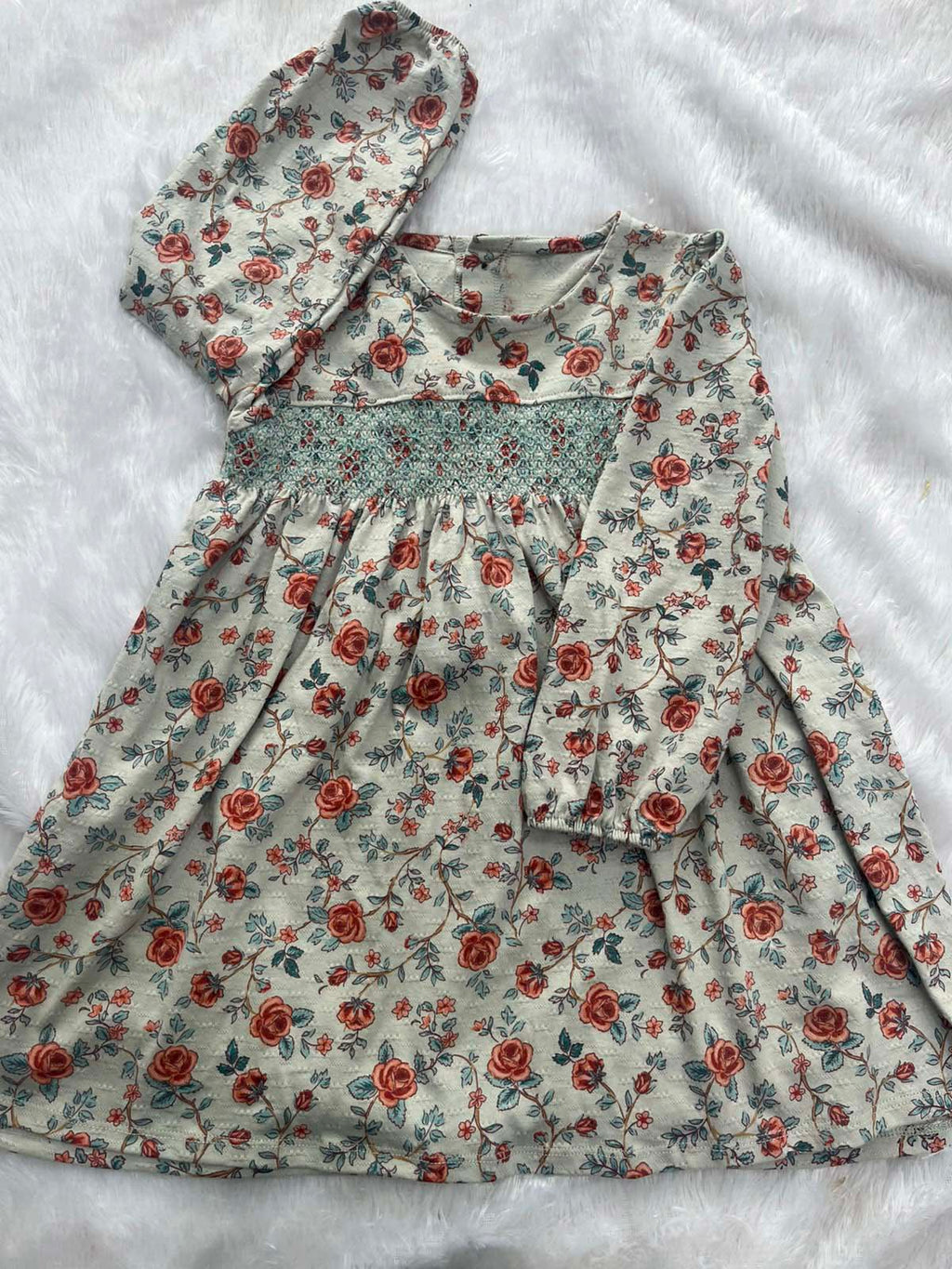 Floral princess-frock