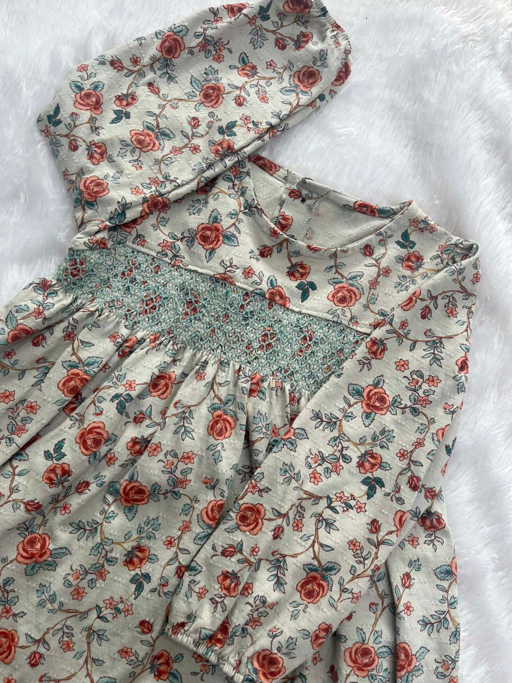 Floral princess-frock