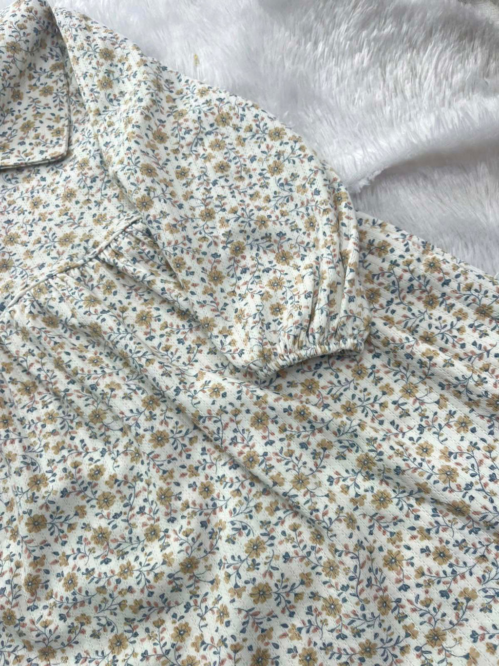 Floral collar frock