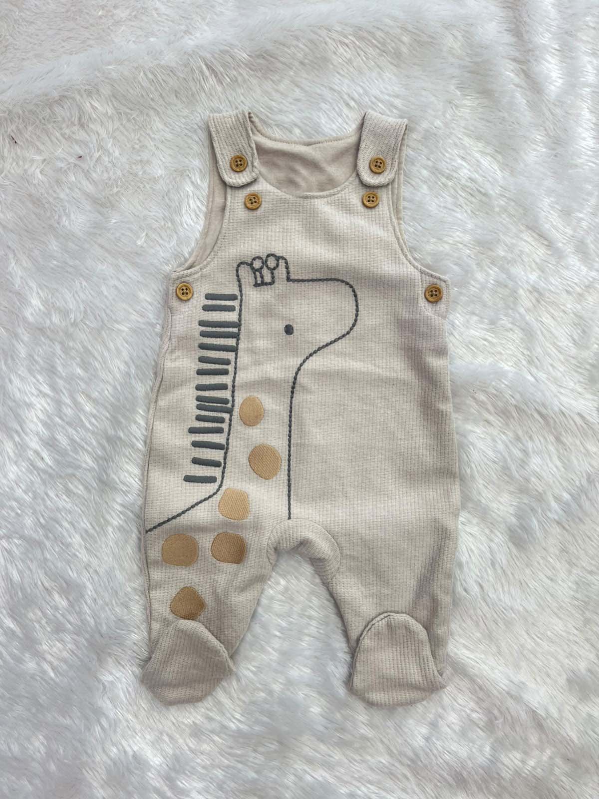 Baby giraffe dungaree