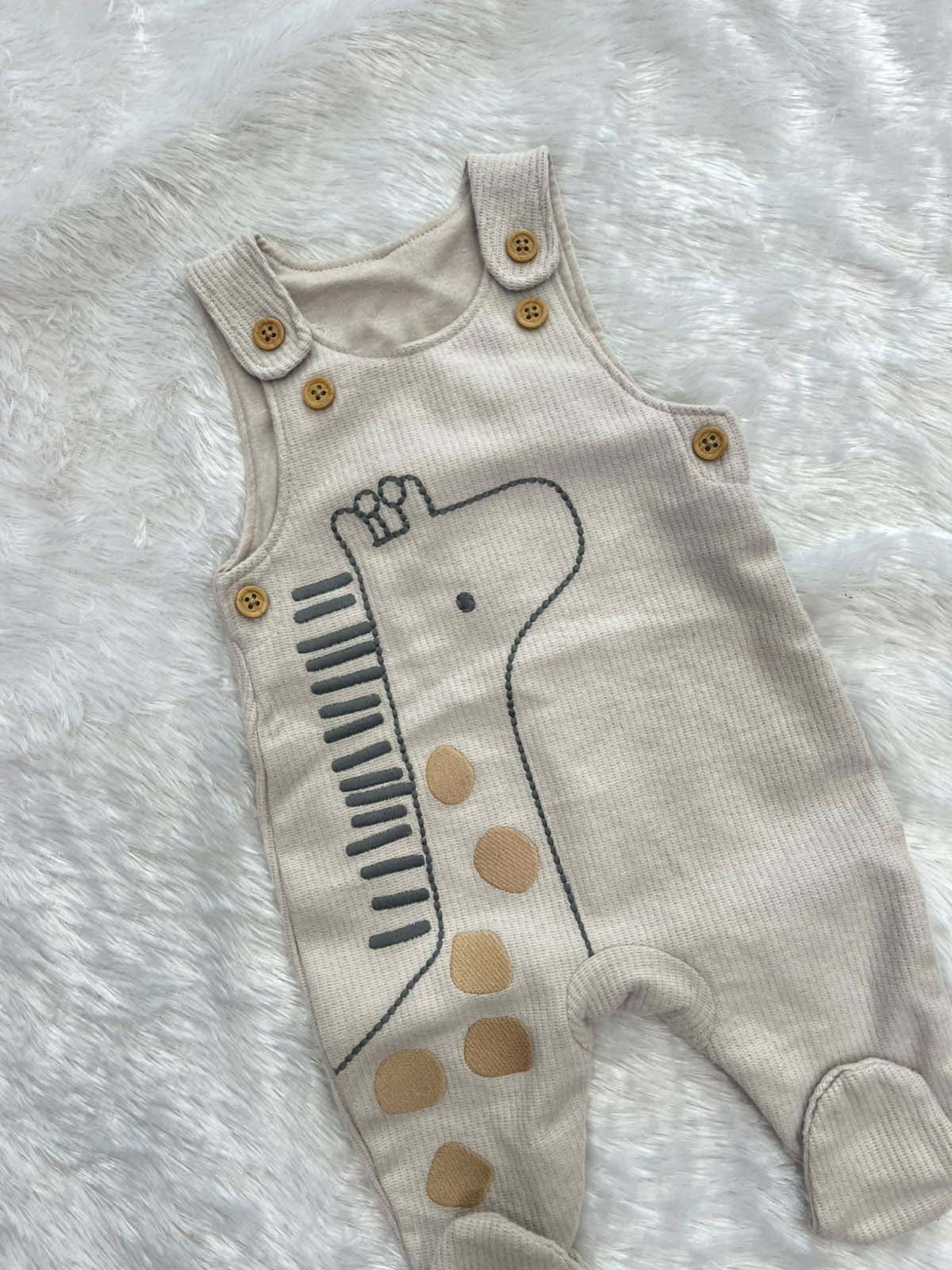 Baby giraffe dungaree