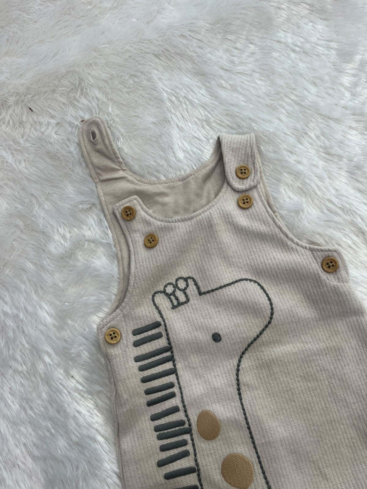 Baby giraffe dungaree