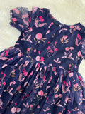 BLUE NET FROCK