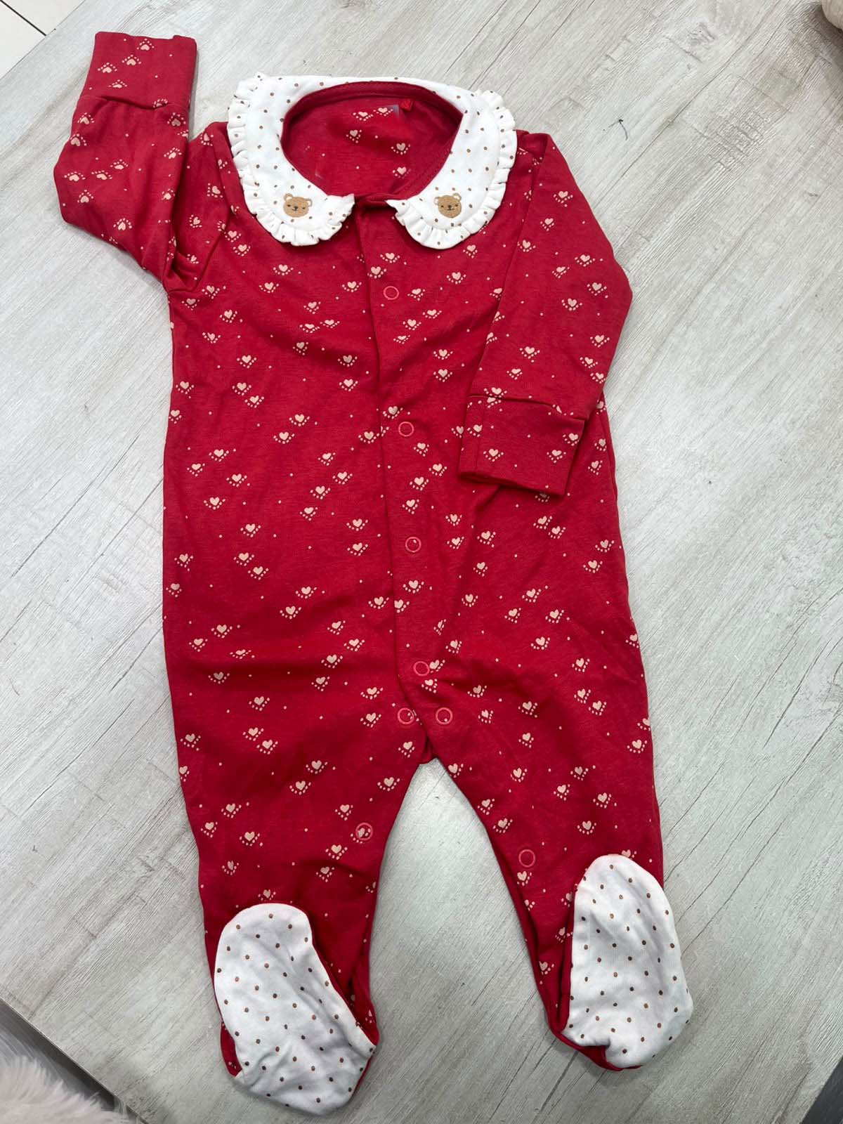 CUTE RED ROMPER
