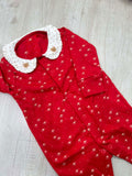 CUTE RED ROMPER