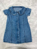 DENIM KNEE LENGTH DRESS