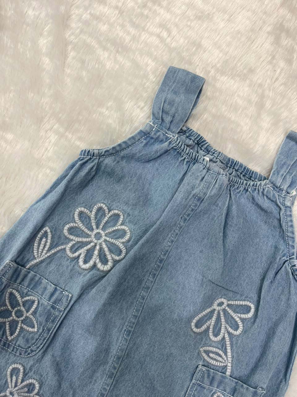 Denim frock