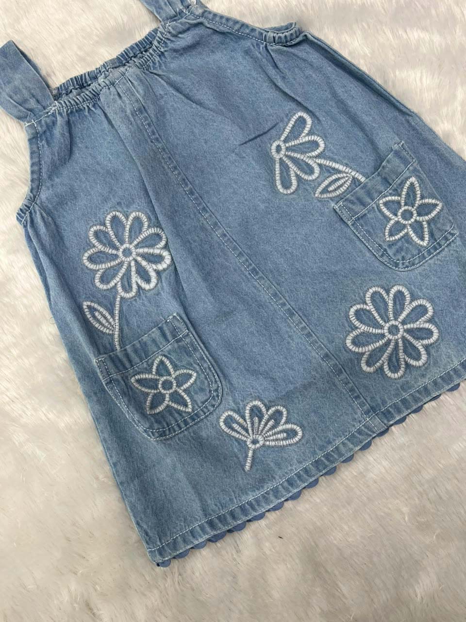 Denim frock