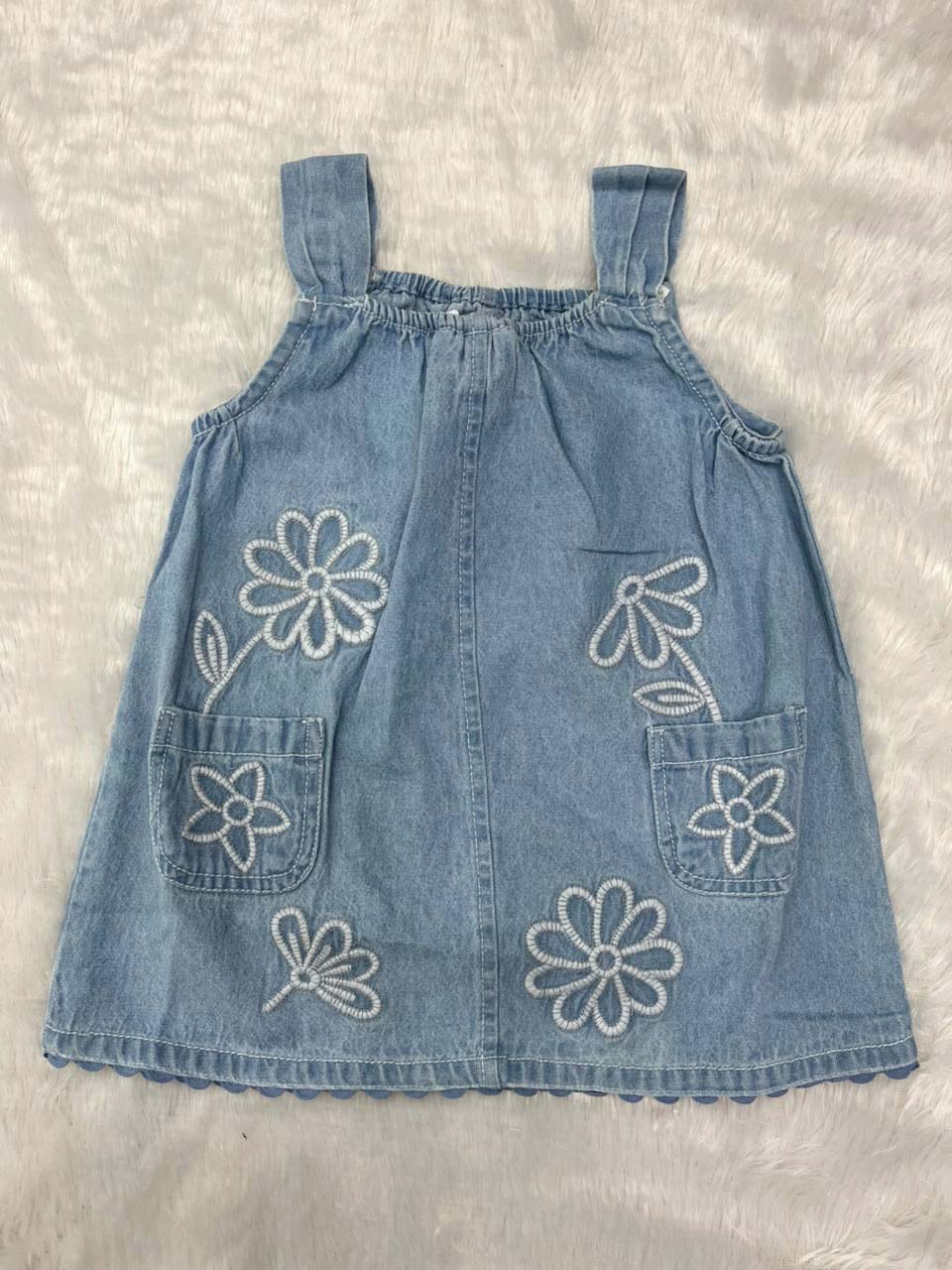 Denim frock